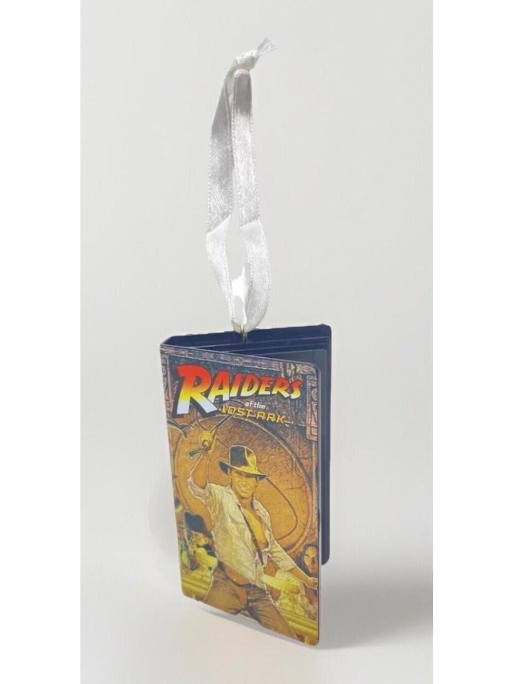 Hallmark Indiana Jones Raiders of the Lost Ark VHS Christmas Tree Ornament New